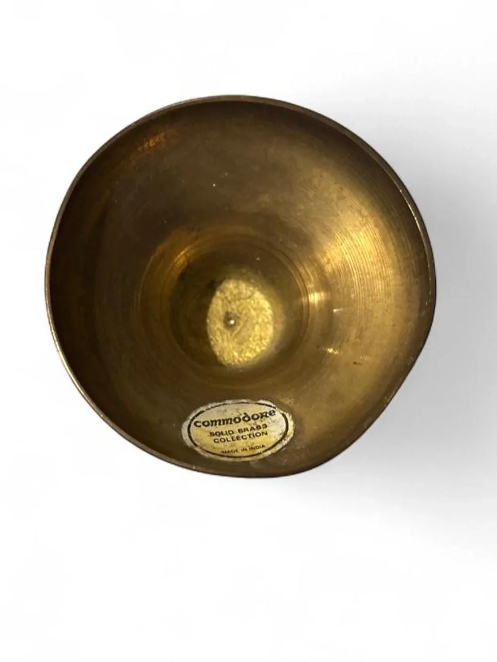 Brass Tall Flared Vase